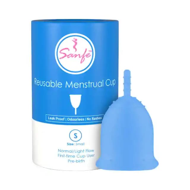 Sanfe Reusable Menstrual Cup Small (1 Box Of 1 Cup)