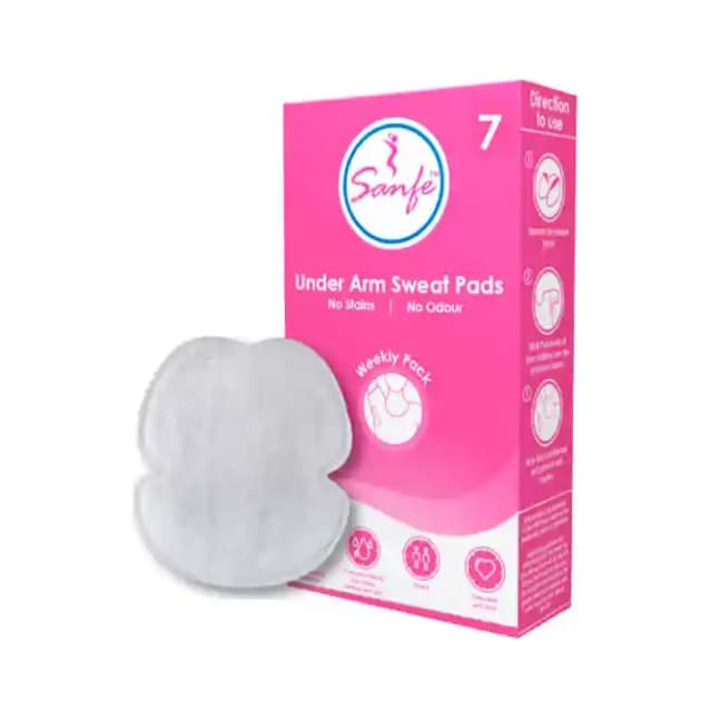 Sanfe Under Arm Sweat Pads (1 Box Of 7 pads)