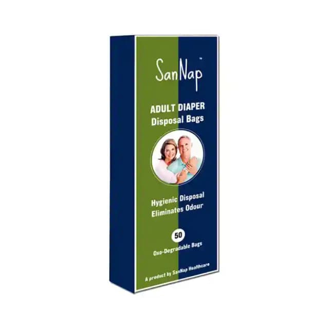 SanNap Adult Diaper Disposal Bag (1 Packet Of 50 disposable bags)