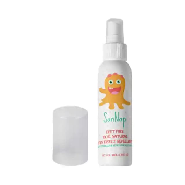 SanNap Natural Baby Insect Repellent (1 Pump Bottle of 100 ml Liquid)