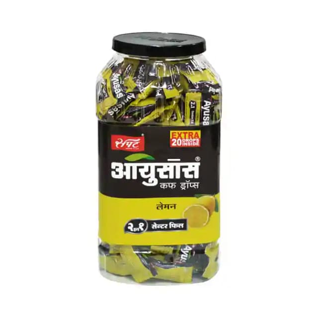 Sapat Ayusas Cough Drops Lemon (1 Jar Of 220 lozenges)