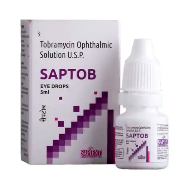 Saptob Eye Drop (5 ml in 1 packet)