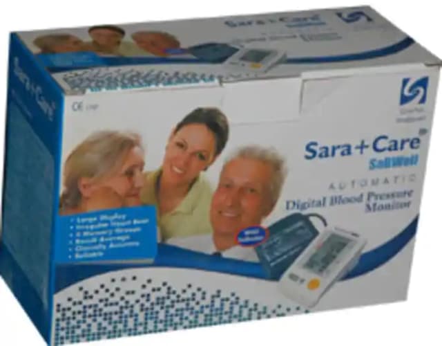 Sara+Care Sabwell Digital BP Monitor (1 Box Of 1 Device)