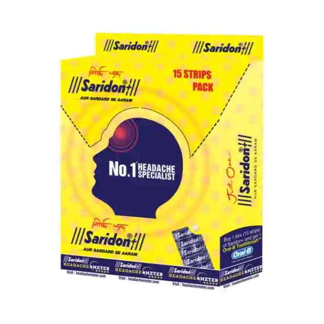 Saridon Plus (1 Strip Of 10 tablets)