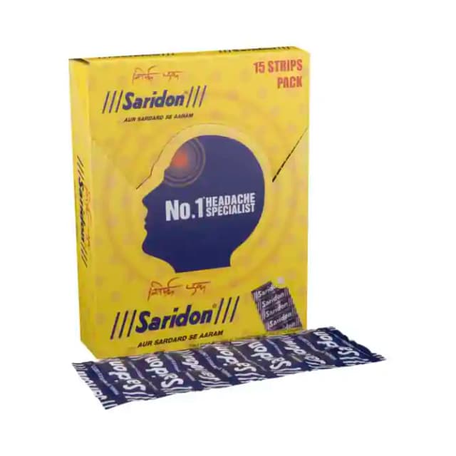 Saridon (10 tablets in 1 strip)