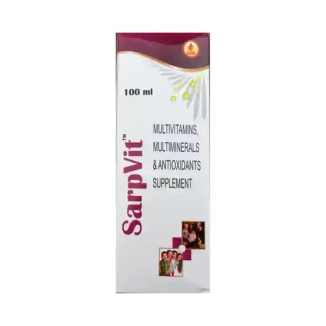 Sarp Vit Syrup (1 Bottle of 100 ml Syrup)