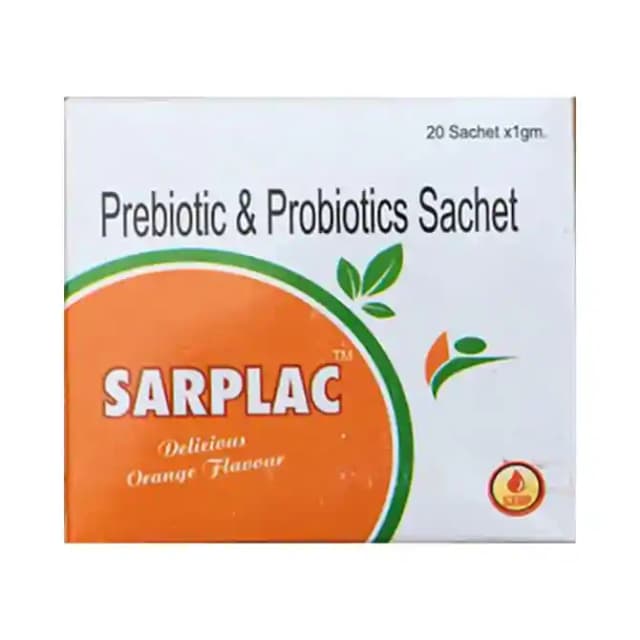 Sarplac Sachet Orange (1 Packet Of 1 gm Sachet)