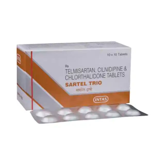 Sartel Trio (10 tablets in 1 strip)