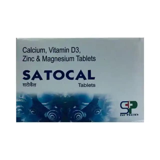 Satocal (1 Strip Of 10 tablets)