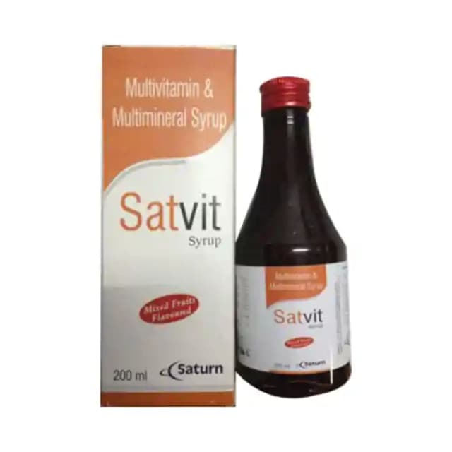Satvit Syrup (1 Bottle of 200 ml Syrup)