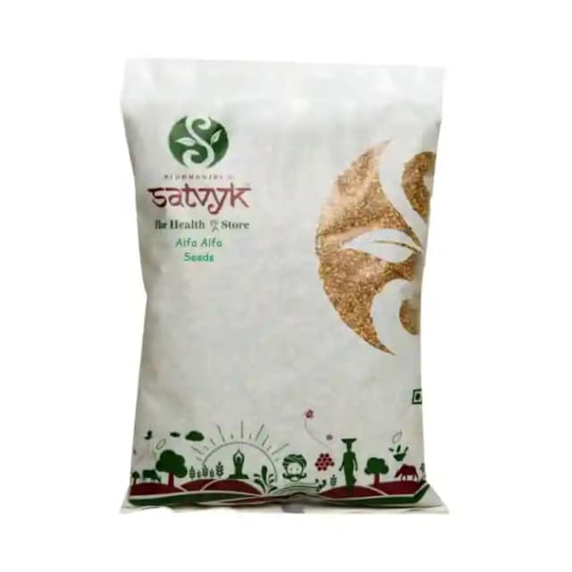 Satvyk Alfa Alfa Seeds (1 Packet Of 100 gm Seeds)