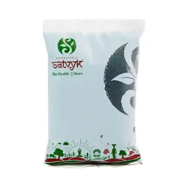 Satvyk Black Sesame Seeds (1 Packet Of 100 gm Seeds)