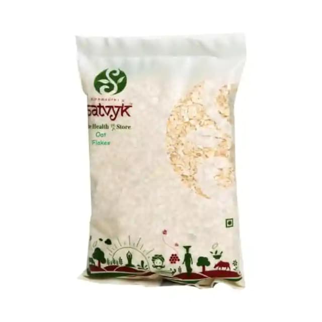 Satvyk Flakes Oats (1 Packet Of 200 gm Flakes)