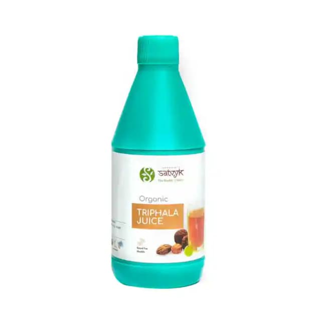 Satvyk Organic Triphala Juice (1 Bottle of 500 ml Juice)