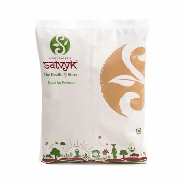 Satvyk Reetha Powder (1 Packet Of 100 gm Powder)
