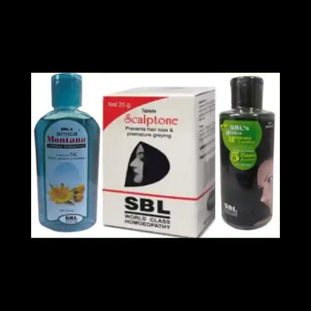 SBL 116 Hair Care Pack (Combo Of 3) (1 Packet Of 1 Kit)