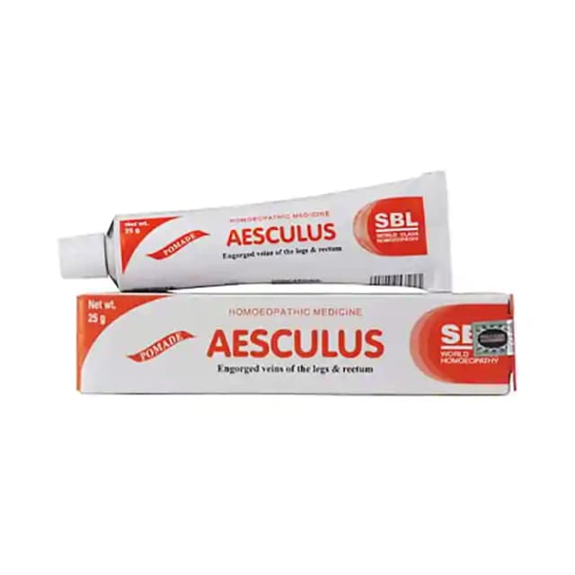 SBL Aesculus Ointment (1 Tube Of 25 gm Ointment)