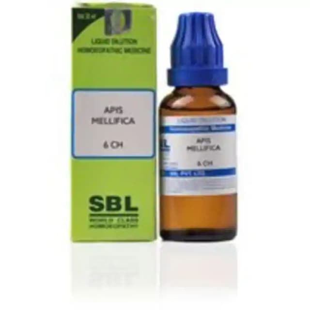 SBL Apis Mellifica Dilution 6 CH (1 Bottle of 30 ml Dilution)