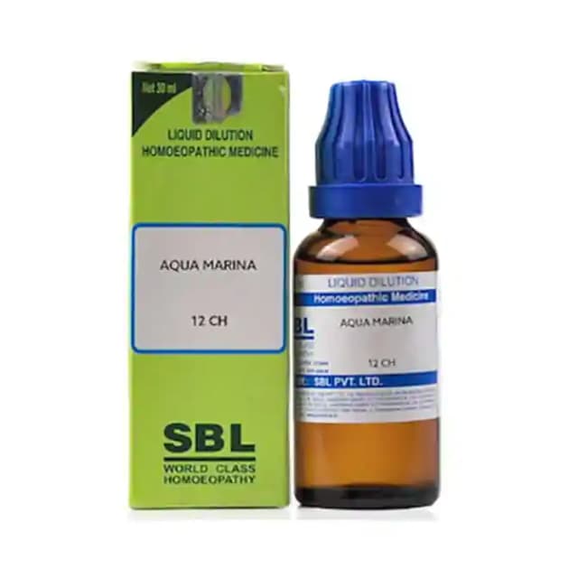 SBL Aqua Marina Dilution 12 CH (1 Bottle of 30 ml Dilution)