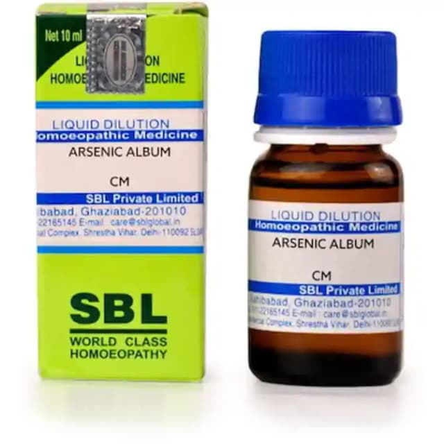 SBL Arsenicum Album Dilution CM CH (1 Bottle of 10 ml Dilution)