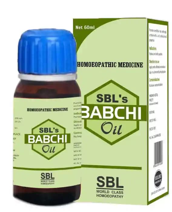 SBL Babchi Oil (1 Bottle of 60 ml Oil)