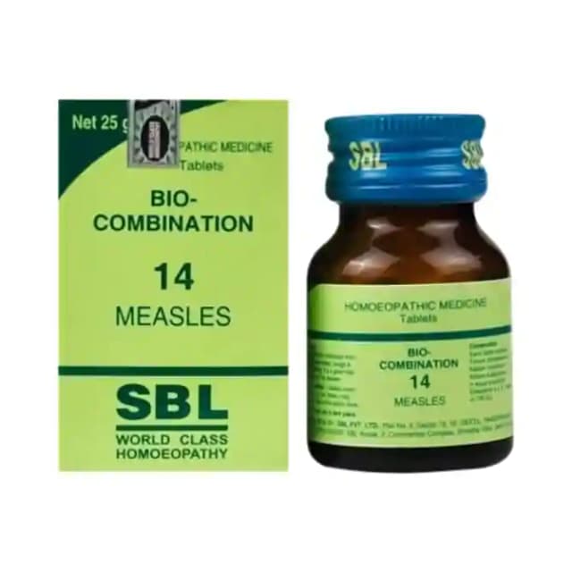 SBL Bio Combination 14 (1 Bottle of 25 gm Biocombination tablets)