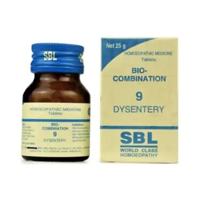 SBL Bio Combination 9 (1 Bottle of 25 gm Biocombination tablets)