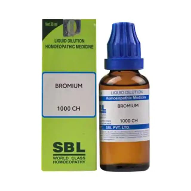 SBL Bromium Dilution 1000 CH (1 Bottle of 30 ml Dilution)