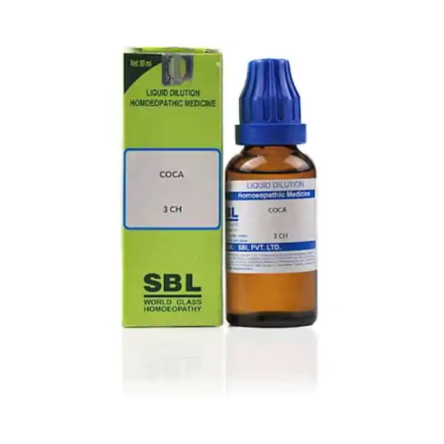 SBL Coca Dilution 3 CH (1 Bottle of 30 ml Dilution)