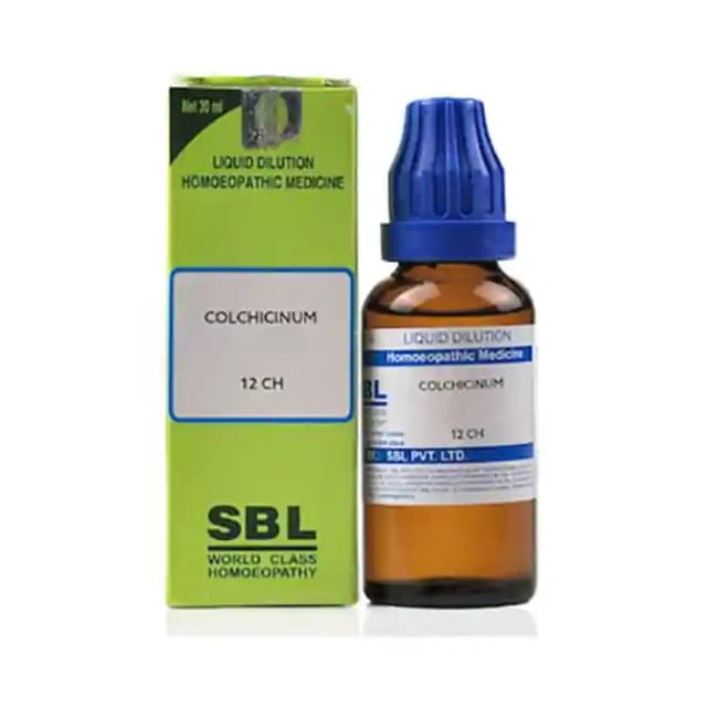 SBL Colchicinum Dilution 12 CH (1 Bottle of 30 ml Dilution)