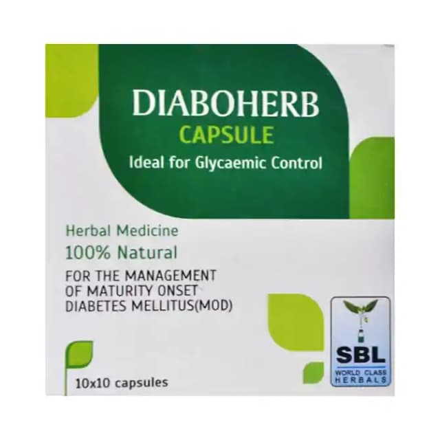 SBL Diaboherb (1 Box Of 100 capsules)