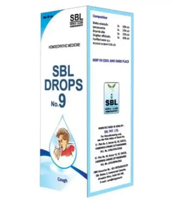 SBL Drops No. 9 ( For Cough) (1 Bottle of 30 ml Drop)