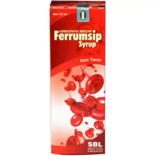SBL Ferrumsip Syrup (1 Bottle of 115 ml Syrup)