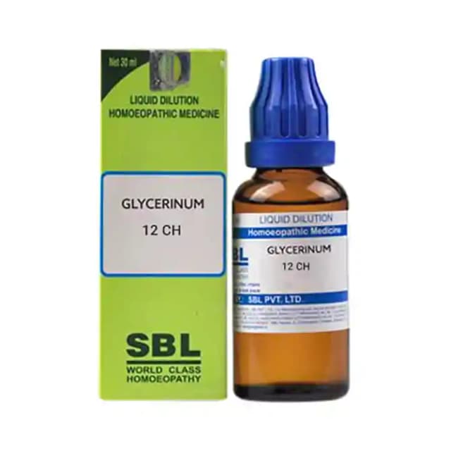 SBL Glycerinum Dilution 12 CH (1 Bottle of 30 ml Dilution)