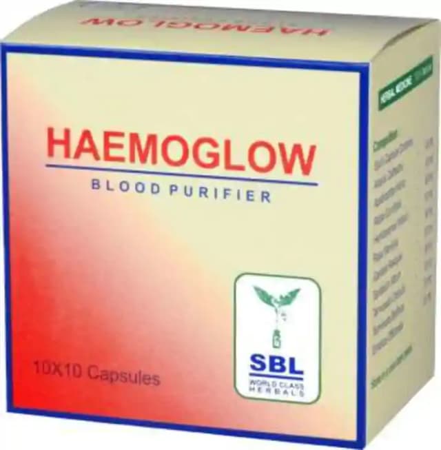 SBL Haemoglow Blood Purifier (1 Box Of 100 capsules)