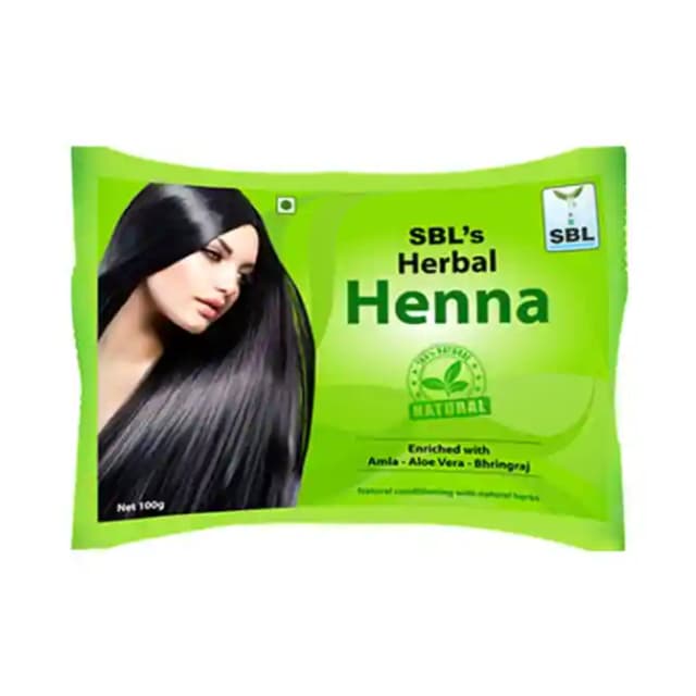 SBL Herbal Henna (1 Packet Of 100 gm Powder)