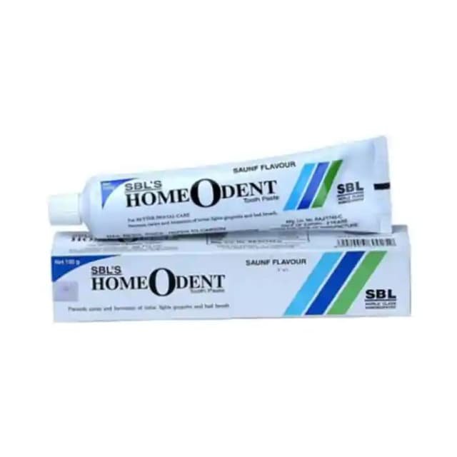 SBL Homeodent Toothpaste Saunf (1 Tube Of 100 gm Toothpaste)