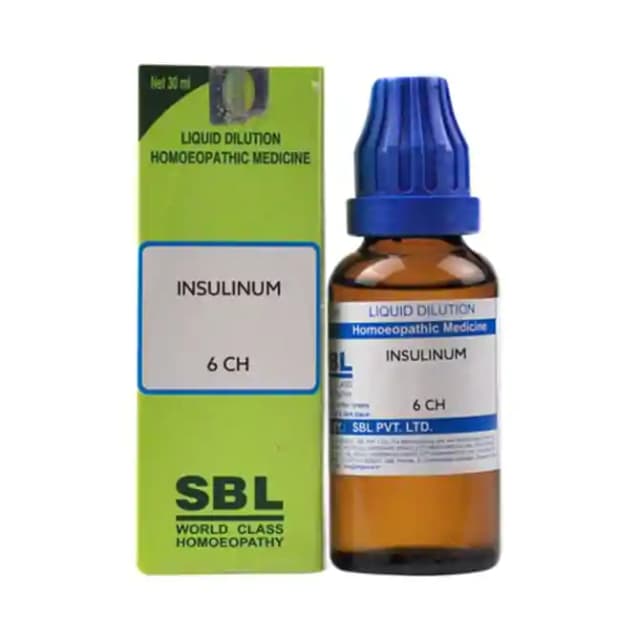 SBL Insulinum Dilution 6 CH (1 Bottle of 30 ml Dilution)