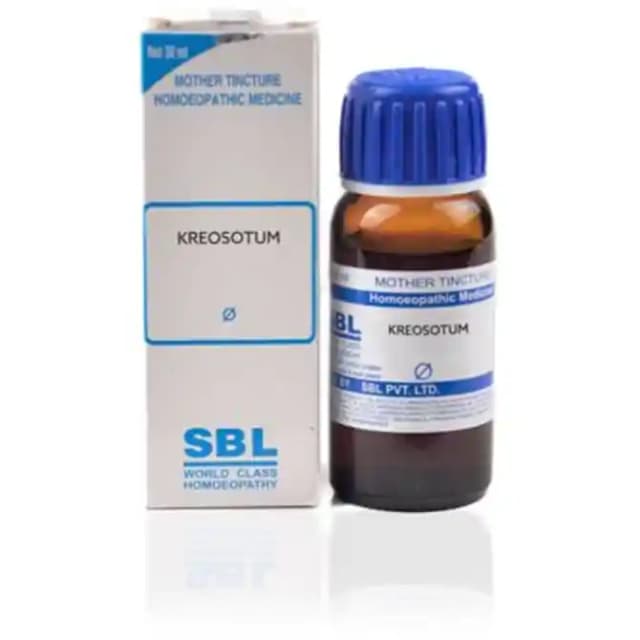 SBL Kreosotum Mother Tincture Q (1 Bottle of 30 ml Mother Tincture)