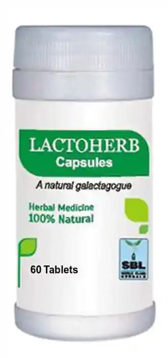 SBL Lactoherb (1 Bottle of 60 capsules)
