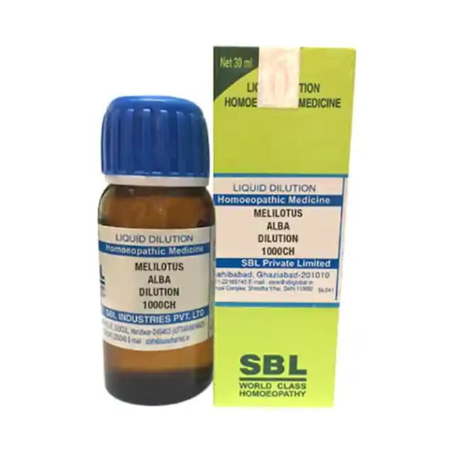 SBL Melilotus Alba Dilution 1000 CH (1 Bottle of 30 ml Dilution)