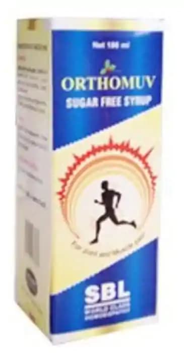 SBL Orthomuv Sugar Free Syrup (1 Bottle of 180 ml Syrup)