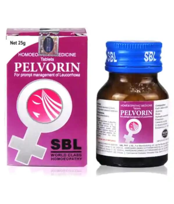 SBL Pelvorin (1 Bottle of 25 gm tablets)