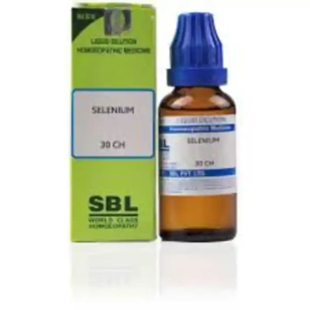 SBL Selenium Dilution 30 CH (1 Bottle of 30 ml Dilution)
