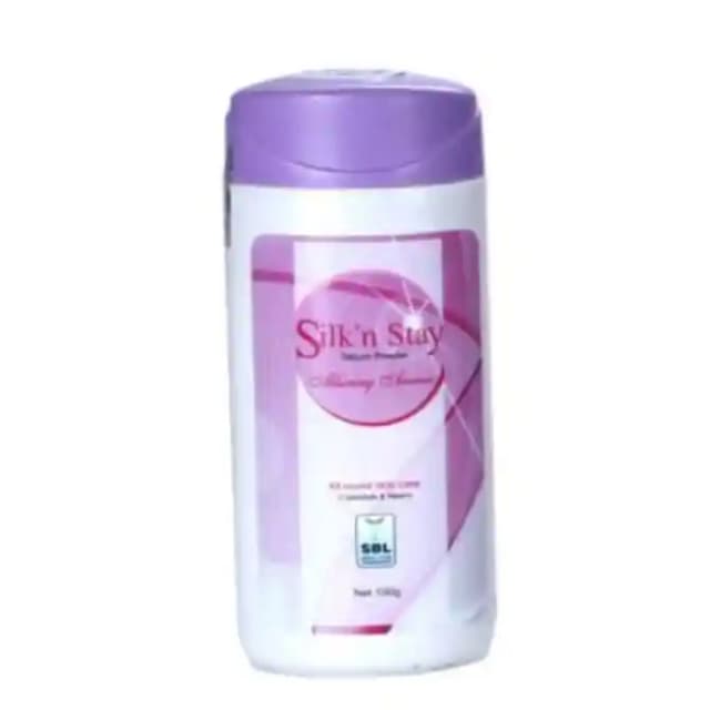 SBL Silk N Stay Talcum Powder (1 Box Of 100 gm Powder)