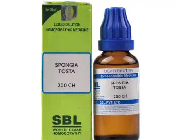SBL Spongia Tosta Dilution 200 CH (1 Bottle of 30 ml Dilution)