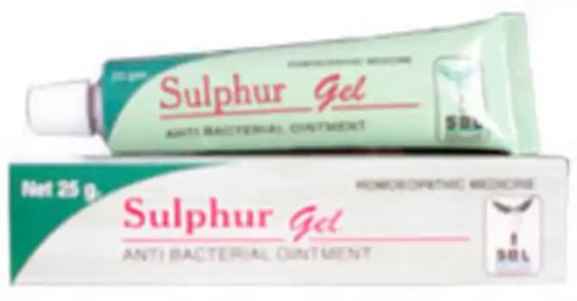 SBL Sulphur Gel (1 Tube Of 25 gm Gel)
