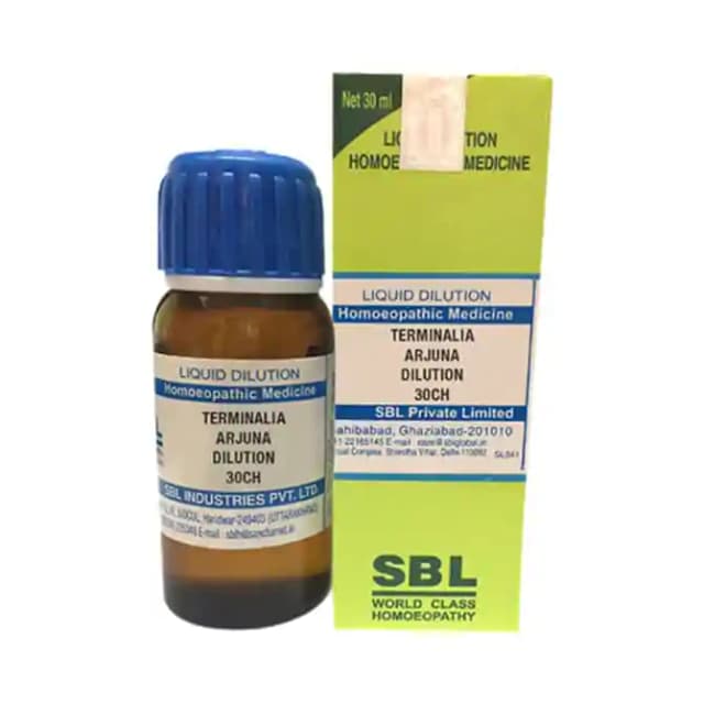 SBL Terminalia Arjuna Dilution 30 CH (1 Bottle of 30 ml Dilution)