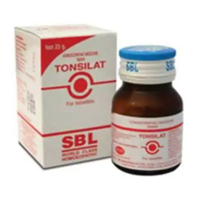SBL Tonsilat (1 Bottle of 25 gm tablets)