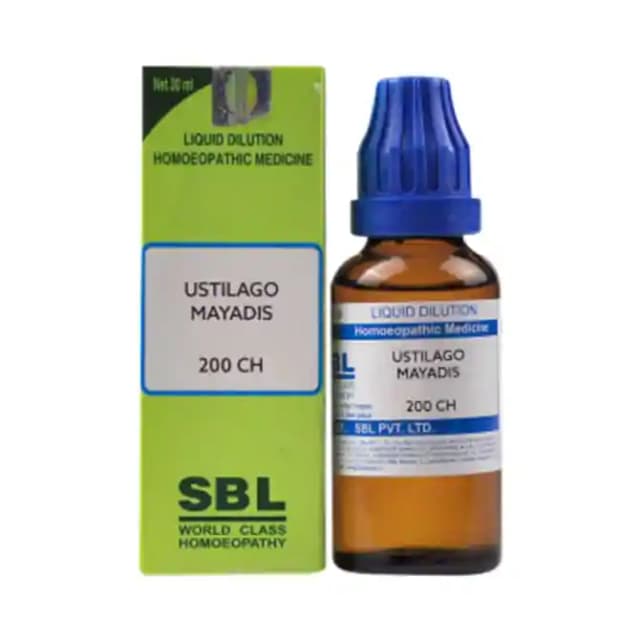 SBL Ustilago Mayadis Dilution 200 CH (1 Bottle of 30 ml Dilution)